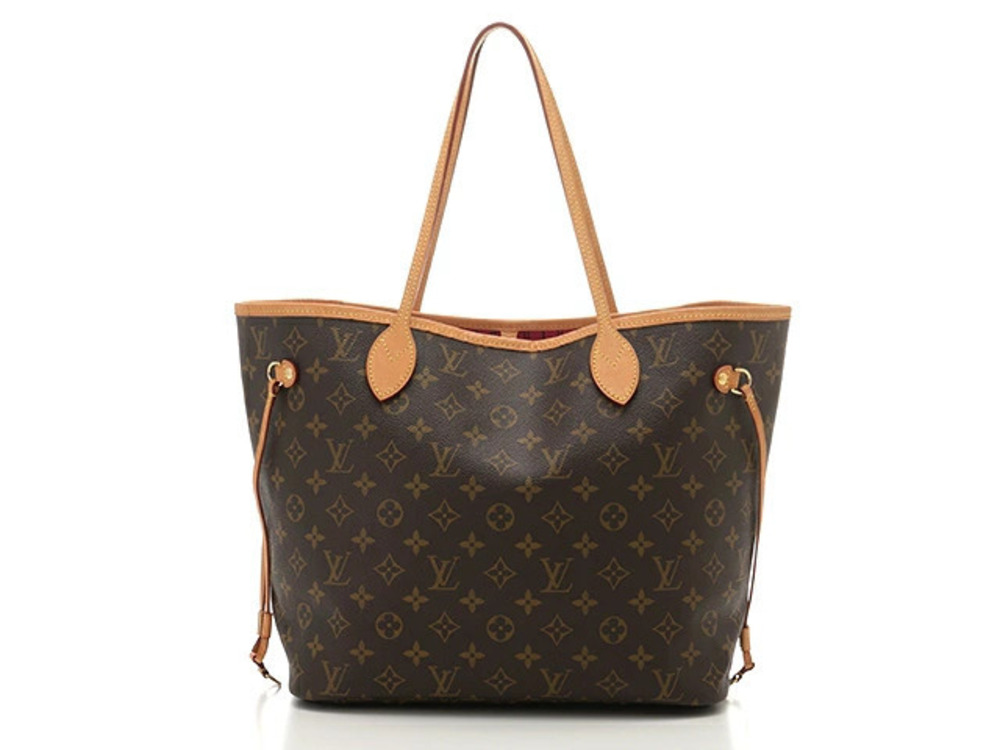 LOUIS VUITTON Tote Bag Monogram Neverfull Pivoine